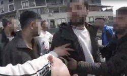 Trafikte korna uyarısı darpla sonuçlandı