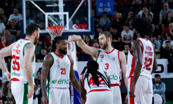 Karşıyaka Basketbol ligde kalma mücadelesini Erokspor galibiyetiyle sürdürdü