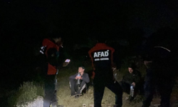 İzmir’de dağlık alanda mahsur kalan iki çocuk sağ olarak kurtarıldı