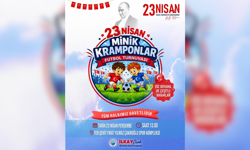 Menderes’te minik kramponlar sahaya çıkıyor