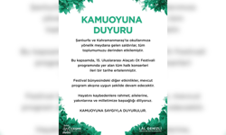 Alaçatı Ot Festivali’nde konserler ertelendi