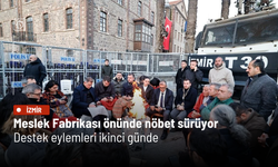 Meslek Fabrikası önünde nöbet sürüyor: Destek eylemleri ikinci günde