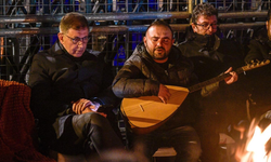 Meslek Fabrikası nöbeti üçüncü gece de devam etti: Hukuksuz uygulamalardan vazgeçin