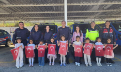 Minik öğrenciler Aliağa Jandarma Komutanlığını ziyaret etti