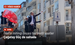 Özel’in mitingi öncesi hareketli saatler: Çağatay Güç de sahada