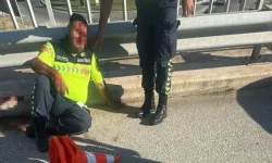 Çeşme Otoyolu’nda feci kaza! Tırın çarptığı uzman çavuş mucize eseri kurtuldu