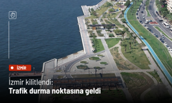 İzmir kilitlendi: Trafik durma noktasına geldi