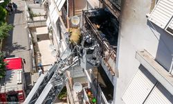 Karabağlar'da 7 katlı apartmanda korkutan yangın! 6 kişi tahliye edildi