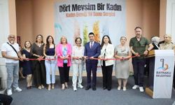 Bayraklı’nın üreten kadınları eserlerini sergiledi