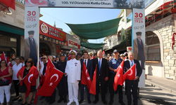 Urla’da Atatürk’ün gelişinin 100. yılı coşkuyla kutlandı