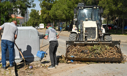 Bornova'da yaz öncesi yangın ve çevre seferberliği: Kuru otlar temizlendi, budama atıkları toplandı