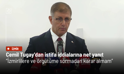 Cemil Tugay'dan istifa iddialarına net yanıt: İzmirlilere ve örgütüme sormadan karar almam
