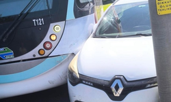 Konak Tramvayı'nda kaza! Seferlerde aksama yaşanıyor
