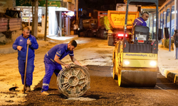 Toros Caddesi’nde asfalt dönüşümü başladı: Ekipler gece gündüz çalışıyor