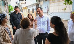 Başkan Ömer Eşki Çamdibi’nde inceledi: 282 sokak asfaltla yenilenecek