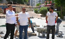 Bornova'nın tarihi çarşısı baştan sona yenileniyor