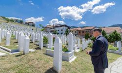 Cemil Tugay Srebrenica Katliamı’nın 31. yılında anma törenine katıldı