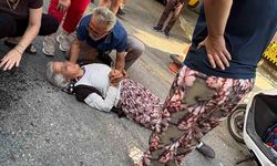 Bayındır'da motosiklet yayaya çarptı: Bir kadın yaralandı