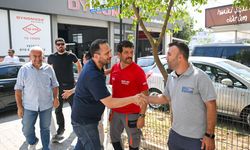 Başkan Eşki'den 3. Sanayi Sitesi'ne ziyaret: Bornova bir sanayi kentidir, esnafımızın her zaman yanındayız
