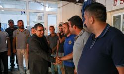 Buca Belediye Başkan Vekili Benzer mesaiye Park ve Bahçeler şantiyesinde başladı