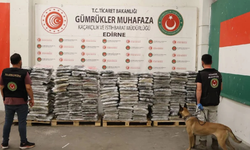 Sınır kapısında dev operasyon: 2 TIR'dan 1,1 ton yasaklı madde çıktı!