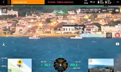 Urla açıklarında yasa dışı trol avcılığına drone destekli operasyon