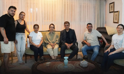 Tugay çiftinden Yetişkin ailesine dayanışma ziyareti