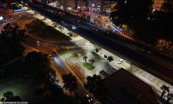 Bornova Aktarma İstasyonu yenilendi: Karanlık noktalar aydınlatıldı