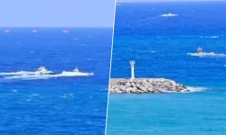 Girne açıklarında can pazarı! 267 kişilik yolcu gemisi alabora oldu