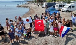 Akarca’da çevre için el ele: Bokashi Topları denize bırakıldı
