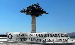 Altay taraftarından sert mesaj: Yazıklar olsun sana İzmir, Büyük Altay'ı yalnız bıraktın!