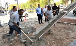Bornova'nın ana damarı Mustafa Kemal Caddesi'nde ikinci etap çalışmaları hızlı başladı