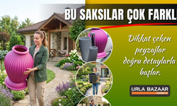 Egebeta Urla Bazaar’da her alana uygun özel saksı çeşitleri