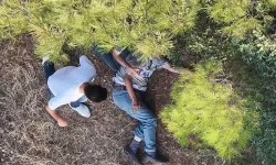 Ormanda kaybolmuştu: 80 yaşındaki adam dronla bulundu!