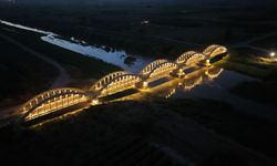 Tarihi Gediz Köprüsü yeniden trafiğe açıldı