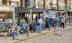 İzmir’de erişilebilir ulaşım için farkındalık yürüyüşü