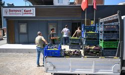 Bornova’da 20 dönümlük tarla dayanışmanın merkezine dönüştü