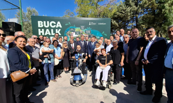 Buca’da 22 bin 600 metrekarelik Halk Parkı açıldı: Spor, kent bostanı ve sosyal yaşam bir arada