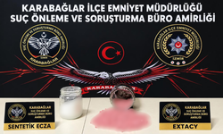 Karabağlar’da yasaklı madde baskını: 4 şüpheli tutuklandı!