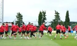 A Milli Takım, Fransa maçı öncesi hazırlıklarını sürdürüyor