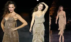 Serenay Sarıkaya Paris'te podyuma çıktı! Sosyal medyada gündem oldu