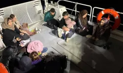 Seferihisar açıklarında göçmen operasyonu: 13 kişi yakalandı