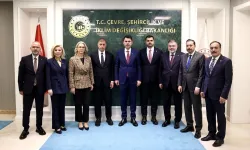 Bakan Kurum, Cemil Tugay ve İzmir heyetiyle görüştü: Gündemde kentsel dönüşüm ve Körfez var