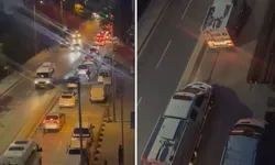 Bayrampaşa’da yol çöktü! Mahsur kalanlar var