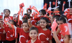 Cumhuriyet coşkusu Konaklı miniklerin kalbinde yankılandı