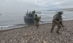 İzmir’de komandolardan deniz hücum harekatı eğitimi