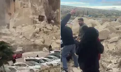 Göreme Açık Hava Müzesi girişinde peribacası çöktü: Ölü ve yaralılar var