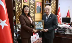 Foça Belediye Başkanı Fıçı’dan Bahçeli’ye ziyaret