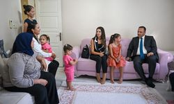 Eşki Doğanlar’da vatandaşın evine konuk oldu
