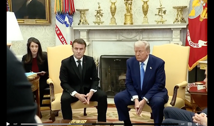 Trump ve Macron arasında eski dostluk sıcak, Ukrayna konusunda soğuk rüzgar esiyor